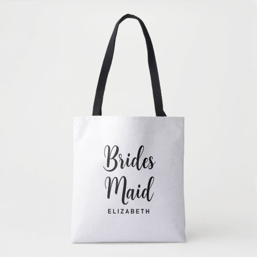Bruidsmeisje vrijgezellenfeest sjabloon Dames Mode Tote Bag (Voorkant)