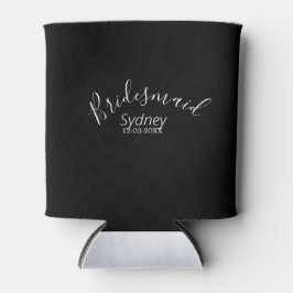 Bruidsmeisje vrijgezellenfeest voeg naam toe moder blikjeskoeler