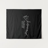 Bruidsmeisje vrijgezellenfeest voeg naam toe moder wandkleed (Voorkant (horizontaal))