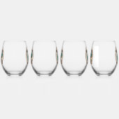 Bruidsmeisje  wijnglas zonder voet (Links)