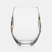 Bruidsmeisje Wijnglas Zonder Voet (Links)