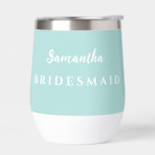 Bruidsmeisje Wine Tumbler (Links)