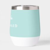 Bruidsmeisje Wine Tumbler (Achterkant)