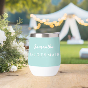 Bruidsmeisje Wine Tumbler