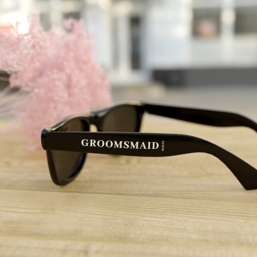 Bruidsmeisje Zonnebril voor Bruidsjonker