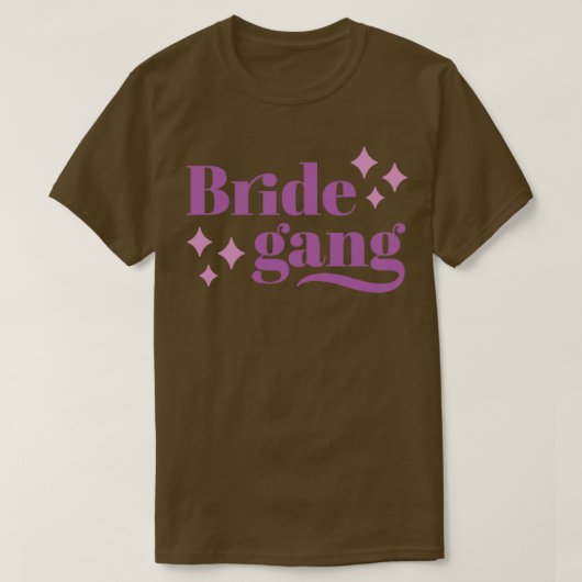 Bruidsmeisjes Afscheidscadeau voor de Bruid T-shirt (Design voorkant)
