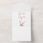 Bruidsmeisjes All In One Uitnodiging (Binnen)