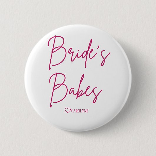 Bruidsmeisjes Bachelorette Feest Speldje (Voorkant)