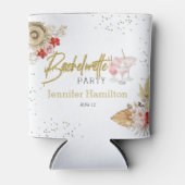 Bruidsmeisjes blikjes koelers | Boho Palm Cocktail Blikjeskoeler (Voorkant)