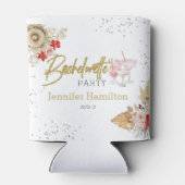 Bruidsmeisjes blikjes koelers | Boho Palm Cocktail Blikjeskoeler (Achterkant)