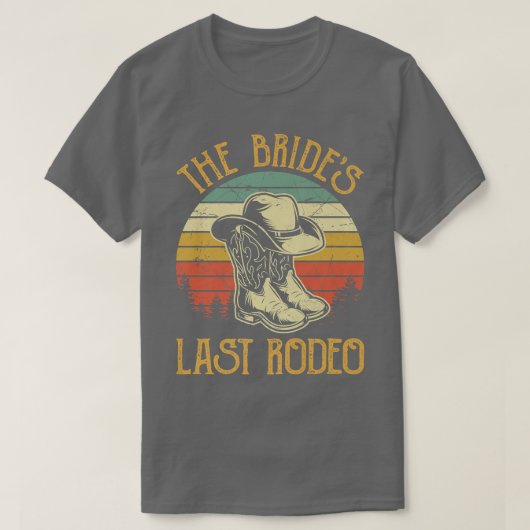 Bruidsmeisjes Boots Hoed De Bruid Sla T-shirt (Design voorkant)