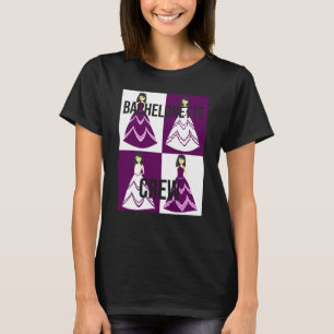 Bruidsmeisjes bruid avond vrijgezellenfeest t-shirt