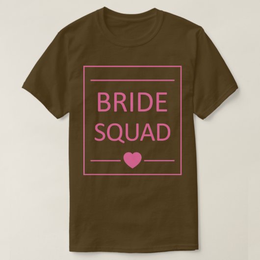 Bruidsmeisjes Bruidsfeest Bruiloft T-shirt (Design voorkant)