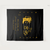 Bruidsmeisjes Bruiloft Feest Wandkleed (Voorkant (horizontaal))