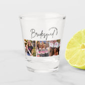 Bruidsmeisjes Geschenk voor Afscheid van de Meisje Shot Glas (Voorkant)