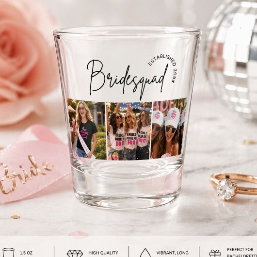 Bruidsmeisjes Geschenk voor Afscheid van de Meisje Shot Glas