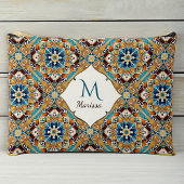 Bruidsmeisjes geschenken Blauwgroen bruine talaver Etui