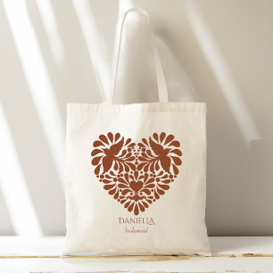 Bruidsmeisjes geschenken talavera gepersonaliseerd tote bag