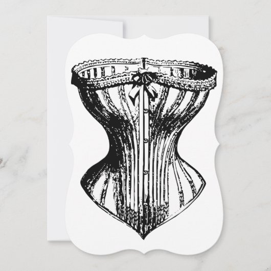 Bruidsmeisjes gezocht leuk korset grappig kaart (Voorkant)