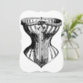 Bruidsmeisjes gezocht leuk korset grappig kaart (Staand voorkant)