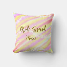 Bruidsmeisjes gouden pastel roze kleurrijke glitte