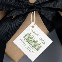 Bruidsmeisjes Groene Kamp Bachelorette Feest Bedankjes Labels