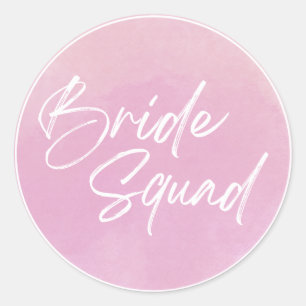 Bruidsmeisjes Henstravaganza Ronde Sticker