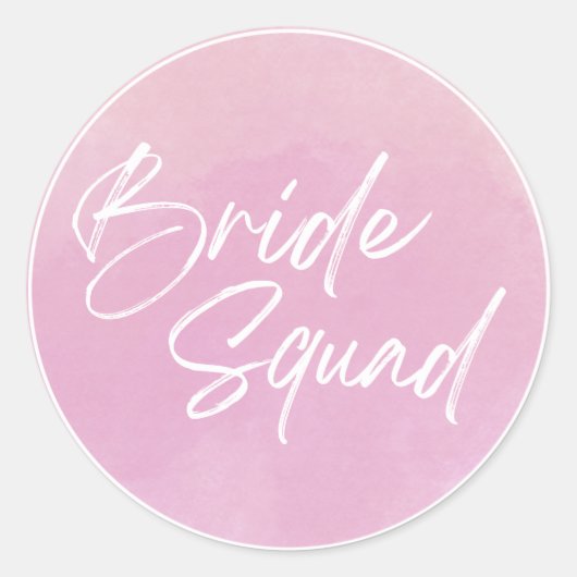 Bruidsmeisjes Henstravaganza Ronde Sticker (Voorkant)