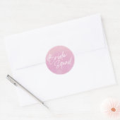 Bruidsmeisjes Henstravaganza Ronde Sticker (Envelop)