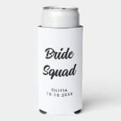 Bruidsmeisjes Huwelijksfeest Afscheid Van De Vrijh Seltzer Blikjeskoeler (Seltzer Achterkant)