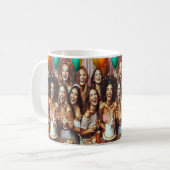 bruidsmeisjes koffiemok (Voorkant links)