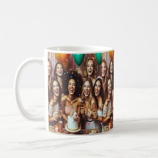 bruidsmeisjes koffiemok (Links)