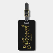 Bruidsmeisjes met Diamond Black Bagagelabel (Voorkant verticaal)