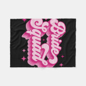 Bruidsmeisjes Retro Bruiloft Bruidsfeest Jonggezel Fleece Deken (Voorkant (Horizontaal))