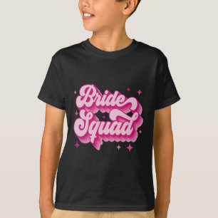 Bruidsmeisjes Retro Trouw Bruidsfeest Bruidsmeisje T-shirt