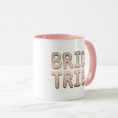 Bruidsmeisjes Roze Goud Bruidsfeest Bruiloft Mok (Voorkant rechts)