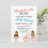 Bruidsmeisjes Spa Dag Kaart (Staand voorkant)