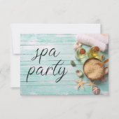 Bruidsmeisjes Spa Feest Kaart (Voorkant)
