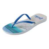 Bruidsmeisjes strand bruiloft teenslippers (Schuin)