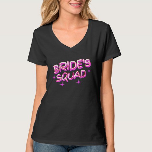 Bruidsmeisjes t-shirt (Voorkant)