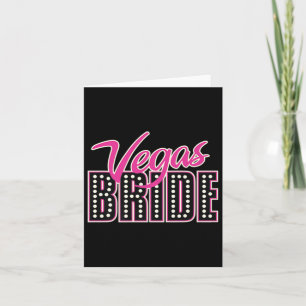 Bruidsmeisjes Team Bruid Bruidegom Bruid Vegas Bru Kaart