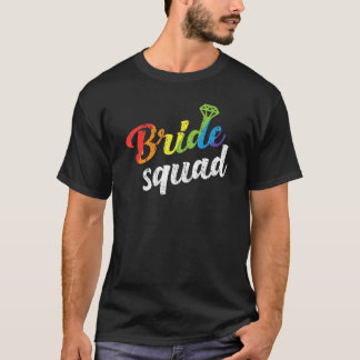 Bruidsmeisjes Trouw Bruiloft Bruidsmeisje Homoseks T-shirt