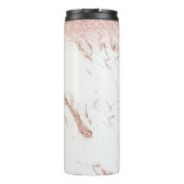 Bruidsmeisjes Tumbler: Roos Gold Elegance Thermosbeker (Achterkant)