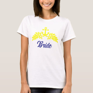 Bruidsmeisjes uitstapje met maritiem thema t-shirt