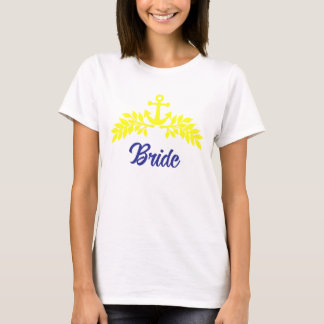 Bruidsmeisjes uitstapje met maritiem thema t-shirt