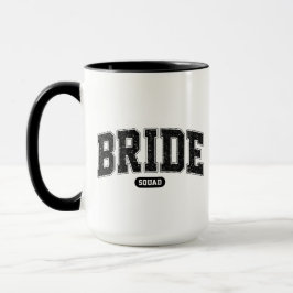 Bruidsmeisjes Varsity Typografie Bruidsfeest Mok