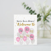 Bruidsmeisjes voorstel - Kaart (Staand voorkant)