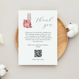 Bruidsmeisjesfeest Bedankt Bloemblaadjes Prosecco