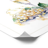 Bruidsmeisjesfeest spel Parels & Prosecco raden Poster (Hoek)