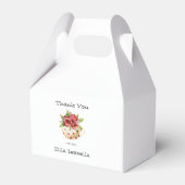 Bruidsmeisjesfeest Theepartij  Bedankdoosjes (Achterkant)